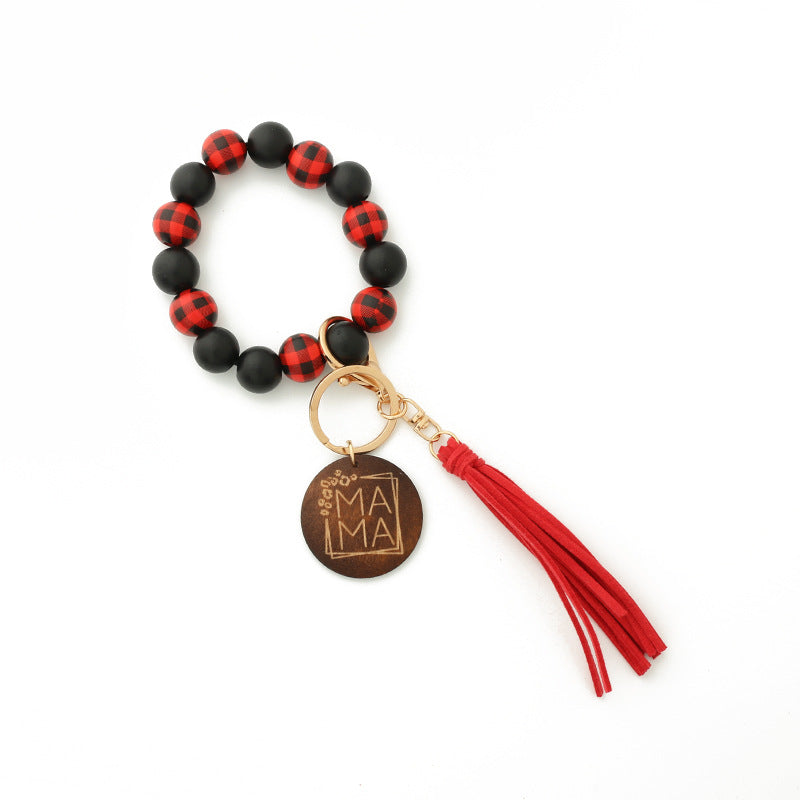 Handmade Fashion Tassel Bracelet Keychain
