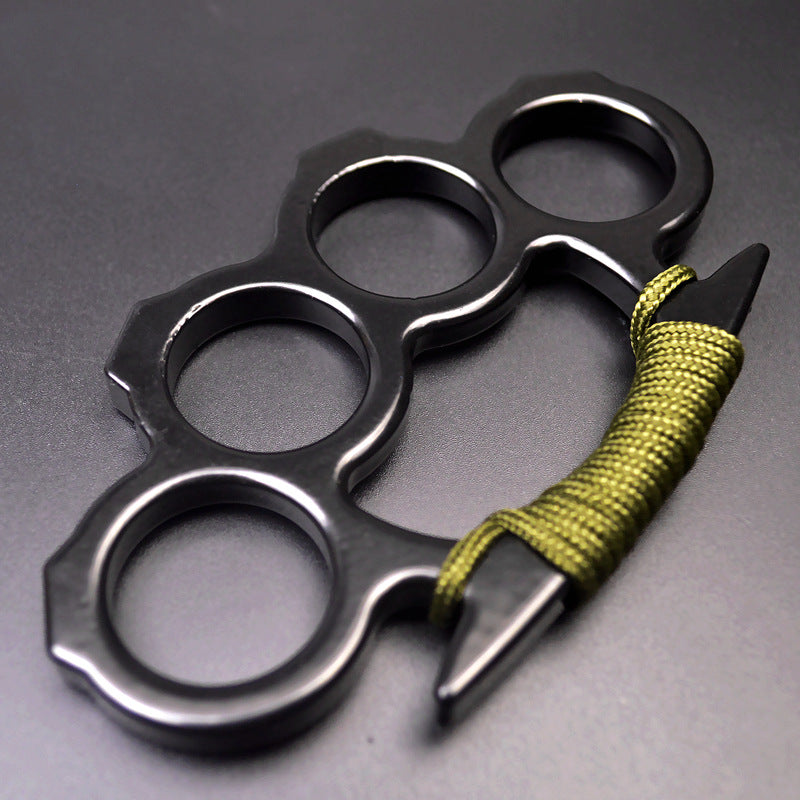 Fiberglass Alloy Four-Finger Self-Defense Ring